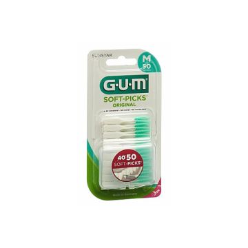 Gum soft picks NORMAL (40 pièces) Régulier
