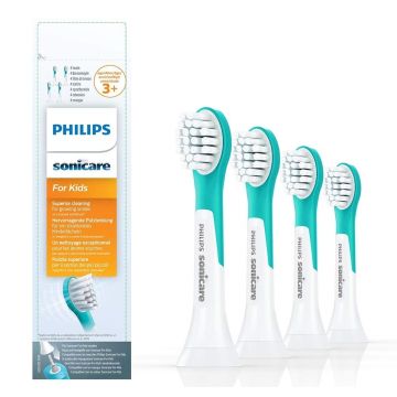 Philips Sonicare for Kids (3-7 Jahre) Ersatzbürsten (4 Stk.) Original!