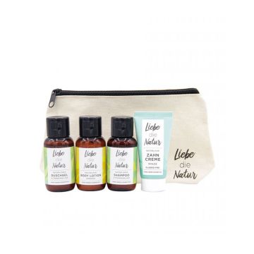 Pure Green - Liebe die Natur - Trousse de voyage et de toilette