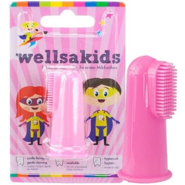 Brosse à dents à doigts pour bébés de Wellsamed