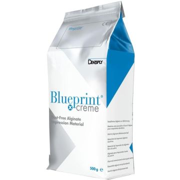 Blueprint X-Cream Dentsply: Matériau d'empreinte à l'alginate  500 g