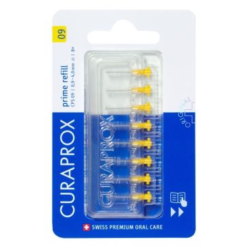 Curaprox CPS 09 prime GELB Interdentalbürsten (8 Stk.) (refill)