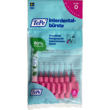 TePe PINK 0,4 mm (8 Stk.) Interdentalbürsten Original