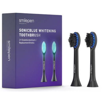 SmilePen, Sonicblue whitening Toothbrush, 2x Ersatzbürstenköpfe