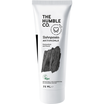 HUMBLE Brush dentifrice: charbon (vegan)