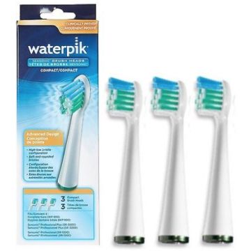 Waterpik COMPACT (small) Ersatzbürsten (3 Stk.) SRSB-3E für SR-3000