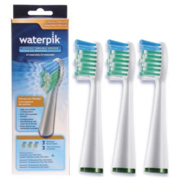 Waterpik STANDARD (large) Ersatzbürsten (3 Stk.) SRRB-3E für SR-3000