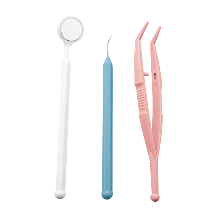 ARSUK - Miroir dentaire avec poignée - Miroir d'inspection dentaire -  Instruments dentaires (1) : : Hygiène et Santé