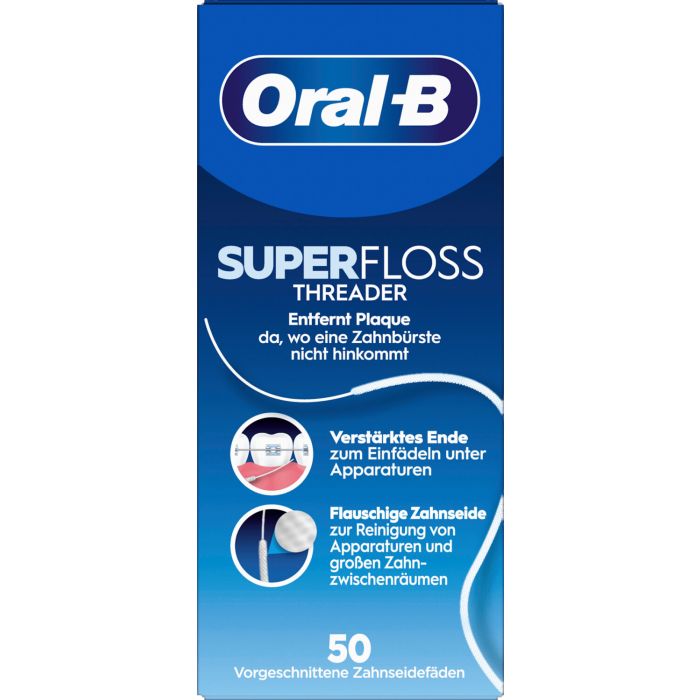 Oral-B- Threader Zahnseide (50 Stk.) main product photo