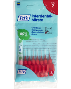 TePe ROT 0,5 mm (8 Stk.) Interdentalbürste Original