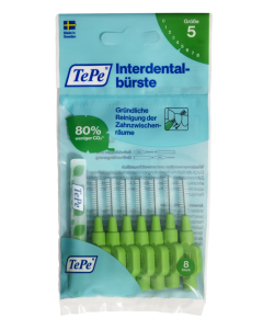 TePe GREEN 0,8 mm (8 Stk.) Original Interdentalbürsten