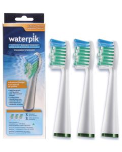 Waterpik STANDARD (large) Ersatzbürsten (3 Stk.) SRRB-3E für SR-3000